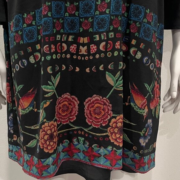 DESIGUAL PRINT DRESS  M - Picture 5 of 10